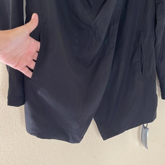 Blank NYC Women’s Cloud Nine Drape Lyocell Black Jacket Size S New - Picture 3 of 7